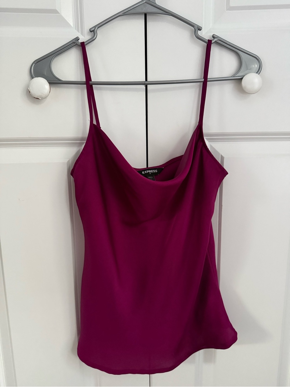 Express Women’s Raspberry Cowl Neck Camisole